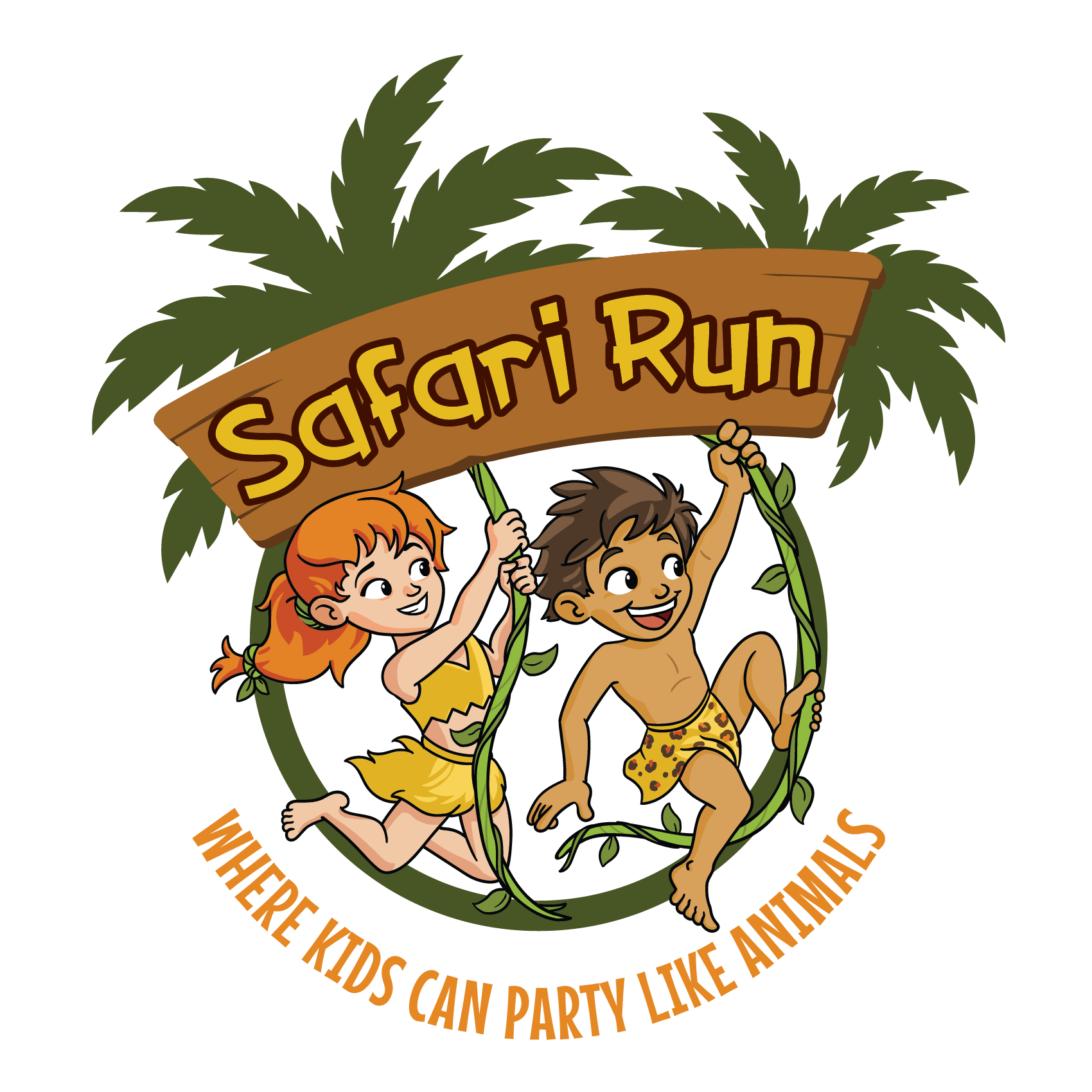 Safari Run - where kids can party like animals